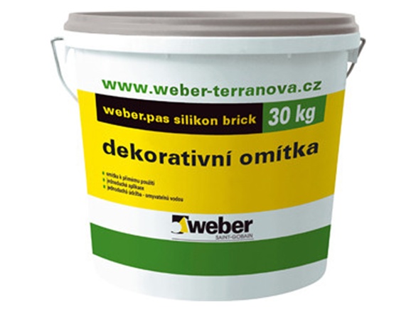 Omítka Weber Weberpas silikon brick