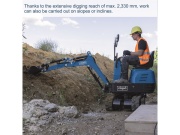 Scheppach EXC 815 - Minibagr