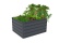G21 Vyvýšený záhon  Daisy 100 x 80 x 52 cm, plechový, antracitový