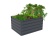 G21 Vyvýšený záhon  Daisy 100 x 80 x 52 cm, plechový, antracitový