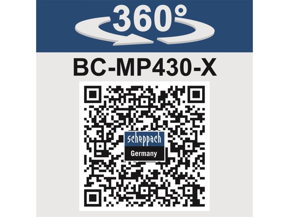 Akkus fűnyíró Scheppach BC-MP430-X-SET XL2