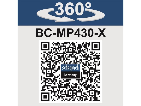 Akkus fűnyíró Scheppach BC-MP430-X-SET XL2