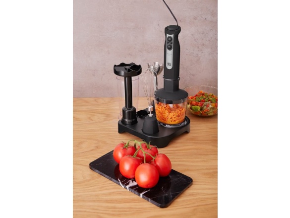 G21 Set  mixér VitalStick Pro 1000 W s Food Processorem, Black