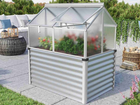 Magasított virágágyás pezsgőfürdővel Vitavia Gaia Jumbo VZ