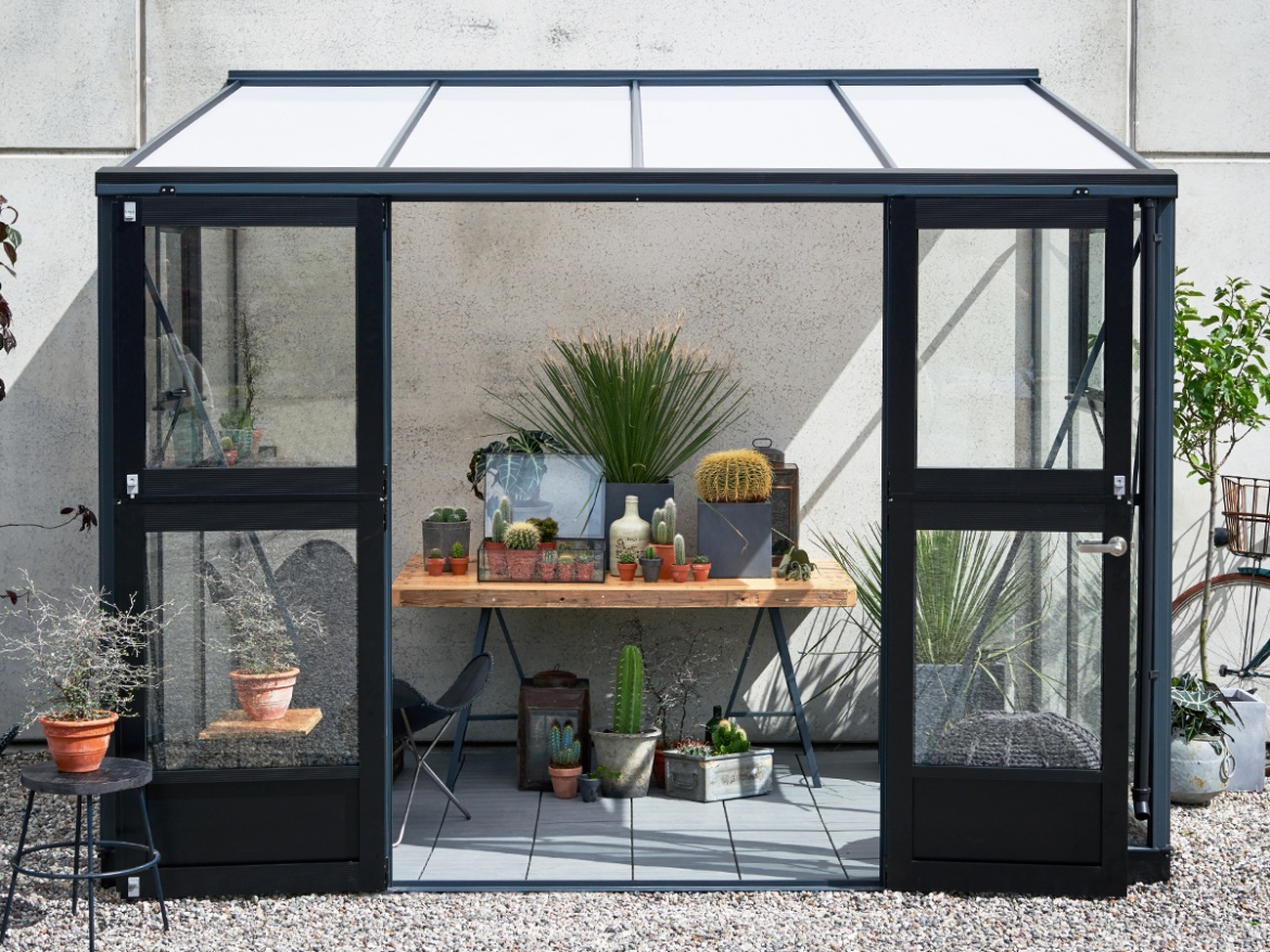 Skleník k stene Juliana Veranda