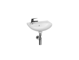 JIKA –  JIKA Umyvátko Lyra Plus 40x31 cm, s otvorem vpravo, bílé, na stěnu, s přepadem, , H8153810001061