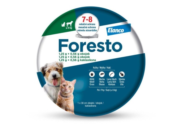 Scobax Foresto 38 obojek pro kočky a malé psy
