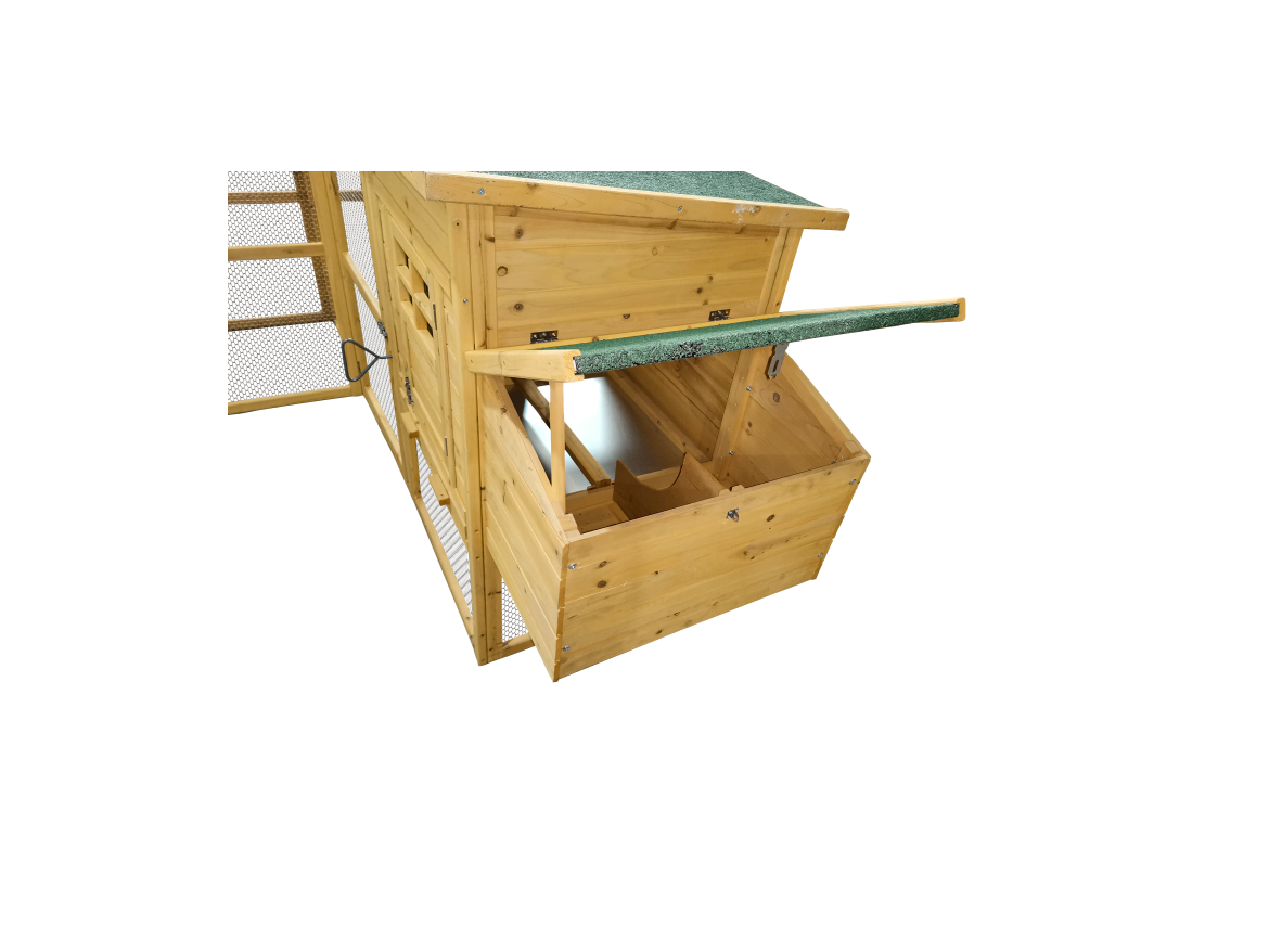 Kurník Scobax Dřevěný kurník ISTANBUL DELUXE, 2800 x 2200 x 1000 mm