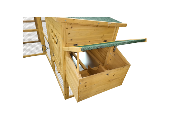 Kurník Scobax Dřevěný kurník ISTANBUL DELUXE, 2800 x 2200 x 1000 mm