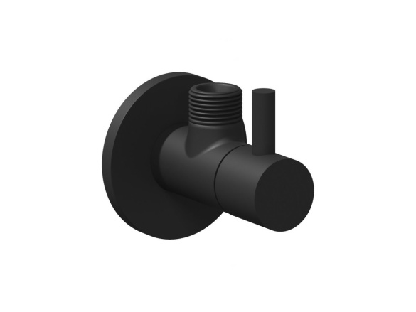 Ravak 930.20BLM Rohový ventil 1/2"x3/8" K, černá matná