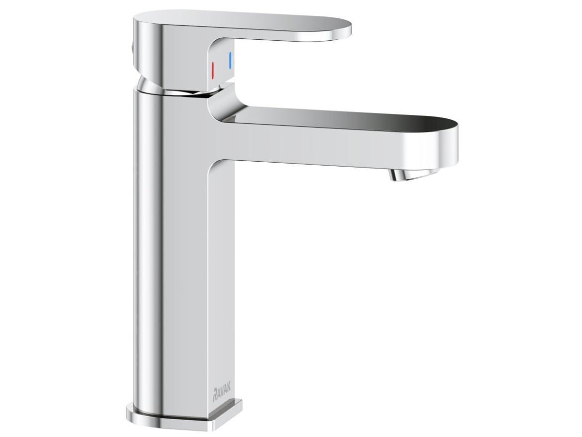 Ravak CR 014.20BL Umývadlová batéria 180 mm bez odtokovej armatúry, čierna