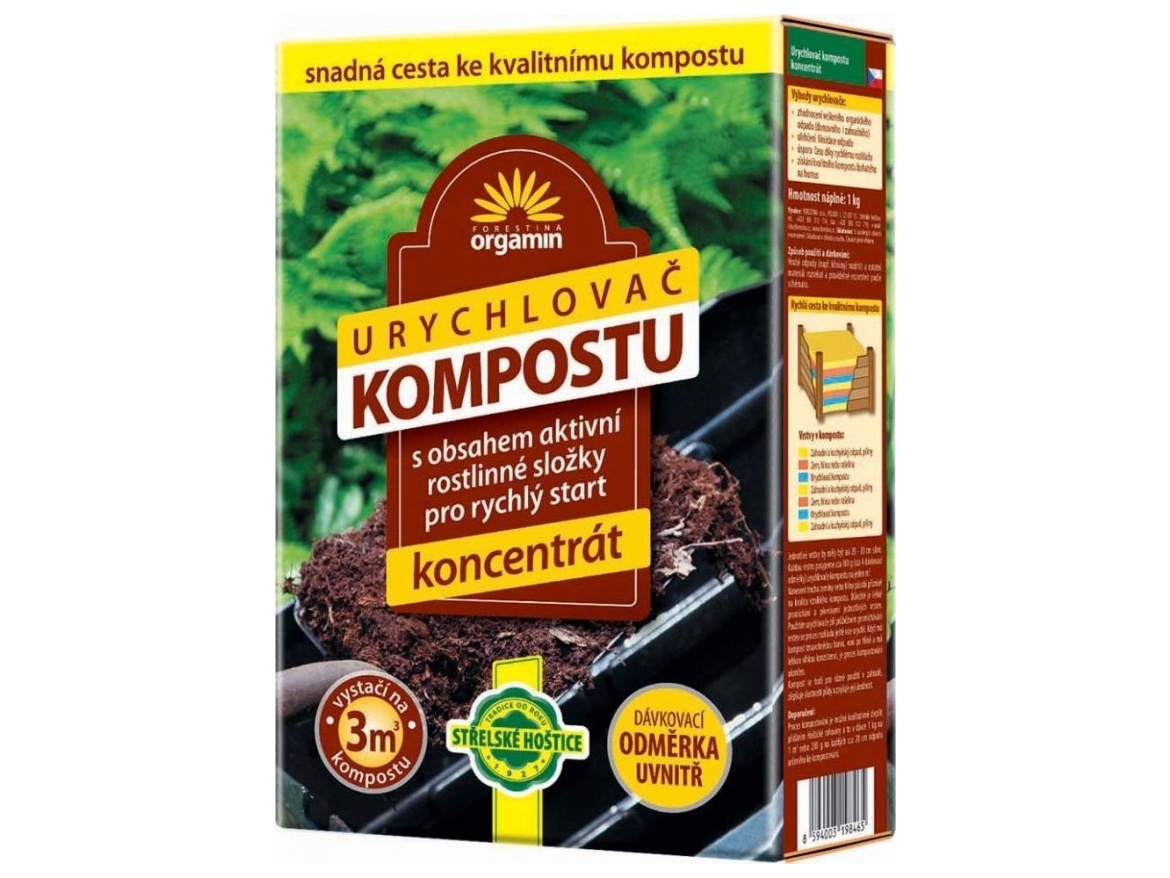 Forestina Urychlovač kompostu - koncentát 1 kg