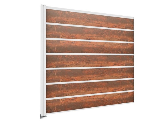 Predĺženie plotového dielca laminát Gutta Guttafence Premium