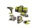 Aku 18 V set (R18DD3 + RWSL1801 + R18JS + R18T + 1 x 5,0 Ah + 1 x 2 Ah baterie + nabíječka) Ryobi RYOBI R18CK4A-252S