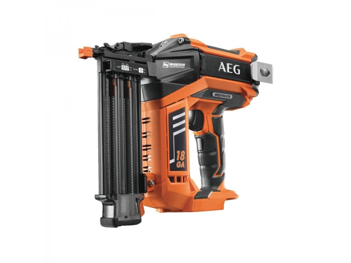 18V hřebíkovačka, bez aku a a nabíječky AEG B18N18 - 0