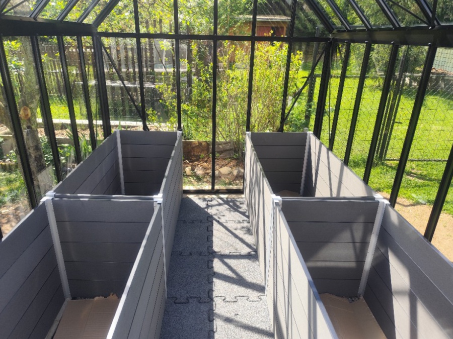 Montáže skleníkov