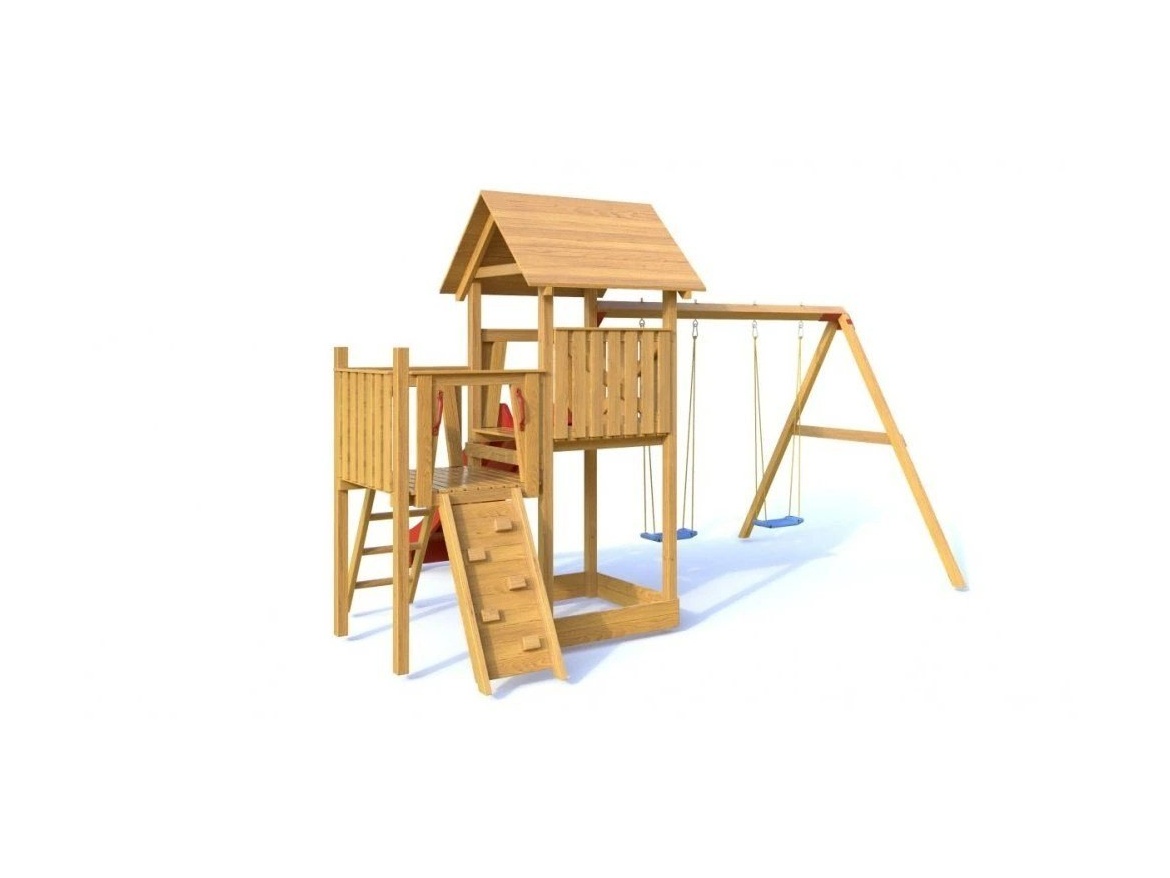 Dětské hřiště se skluzavkou a houpačkou Česká Manufaktura Matýsek