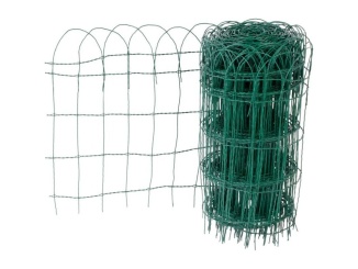 Stavební výplně –  Scobax Pletivo PVC 65 cm, 15x9 cm, 25 m, ozdobné, zahradní