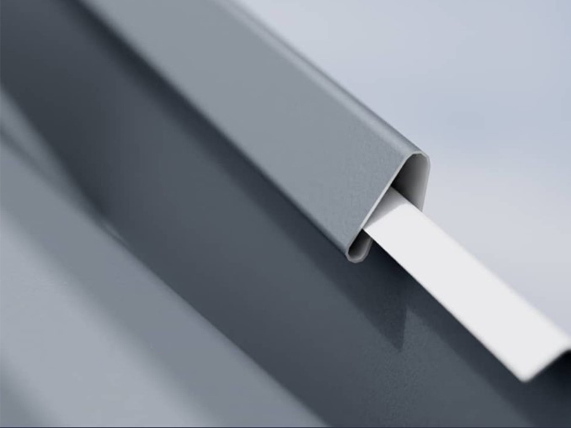 Závětrná lišta modulová spodní Budmat Drift L/P