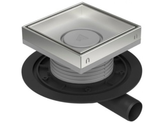 Vpusti Chuděj –  Chuděj PVBU 40 (snížená, univerzální) 150 x 150 mm, acél, Kerámia, K3, Nem