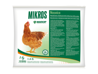 Chov zvířat –  Scobax Mikros Nosnice - vitamínové krmivo 3 kg