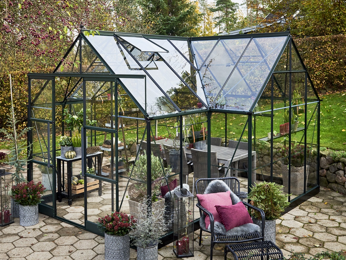 Skleník Halls Icon Gardenhouse 8