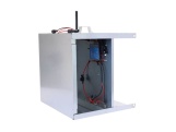 Scobax Základní sada na solární ohradník s přenosnou schránkou, regulátor 10 A, panel 100 W, konzole