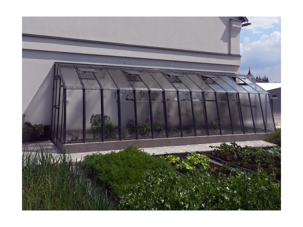 Skleník ke zdi Limes Variant D