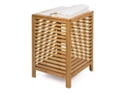 G21 Koš na prádlo  80 l, bambusový