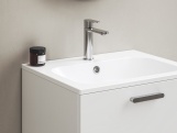 Ravak CR II 014.20BL Umyvadlová stojánková baterie 175 mm bez výpusti, černá