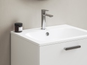Ravak CR II 014.20BL Umyvadlová stojánková baterie 175 mm bez výpusti, černá
