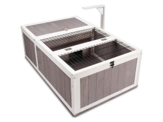 Chov zvířat –  Scobax Dřevěný výběh pro drobná zvířata 0878