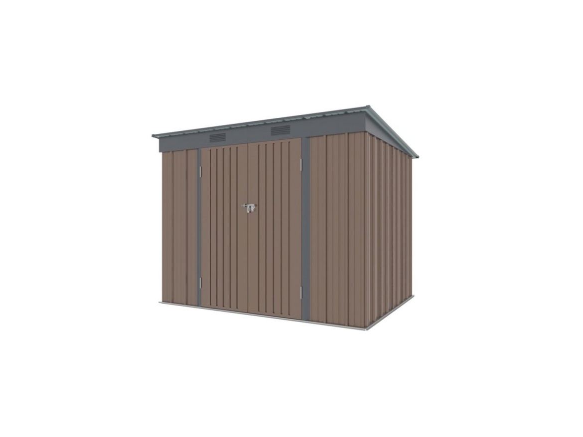 Lemezből készült kerti ház Riwall PRO RMSP 6x8 Brown