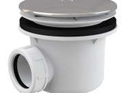 Alcadrain Vaničkový sifon A49K 90, odpad 40 mm, chrom,  A49K