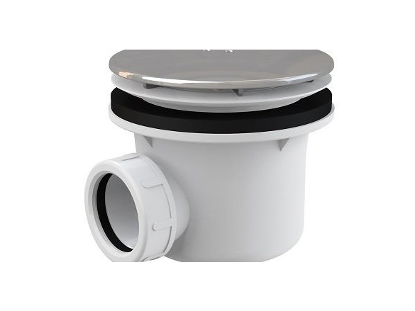 Alcadrain Vaničkový sifon A49K 90, odpad 40 mm, chrom,  A49K