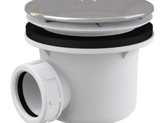 Příslušenství – Alcadrain Vaničkový sifon A49K 90, odpad 40 mm, chrom, A49K