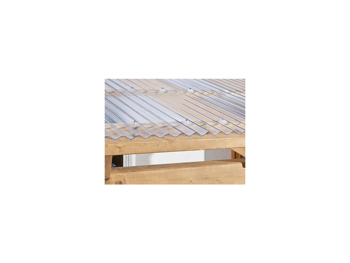 Polykarbonátová vlnitá doska WBH STRONG - číra Covernit Vlnitý polykarbonát WBH Strong čirý