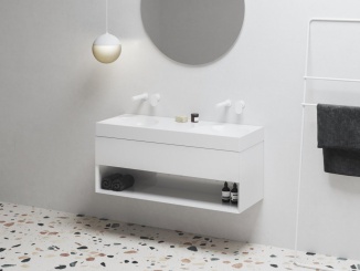 Koupelna a WC –  Ravak SD Lite 120 skříňka pod umyvadlo černá matná