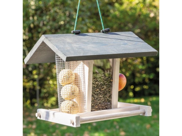 Scobax Dřevěné ptačí krmítko Bird Kitchen