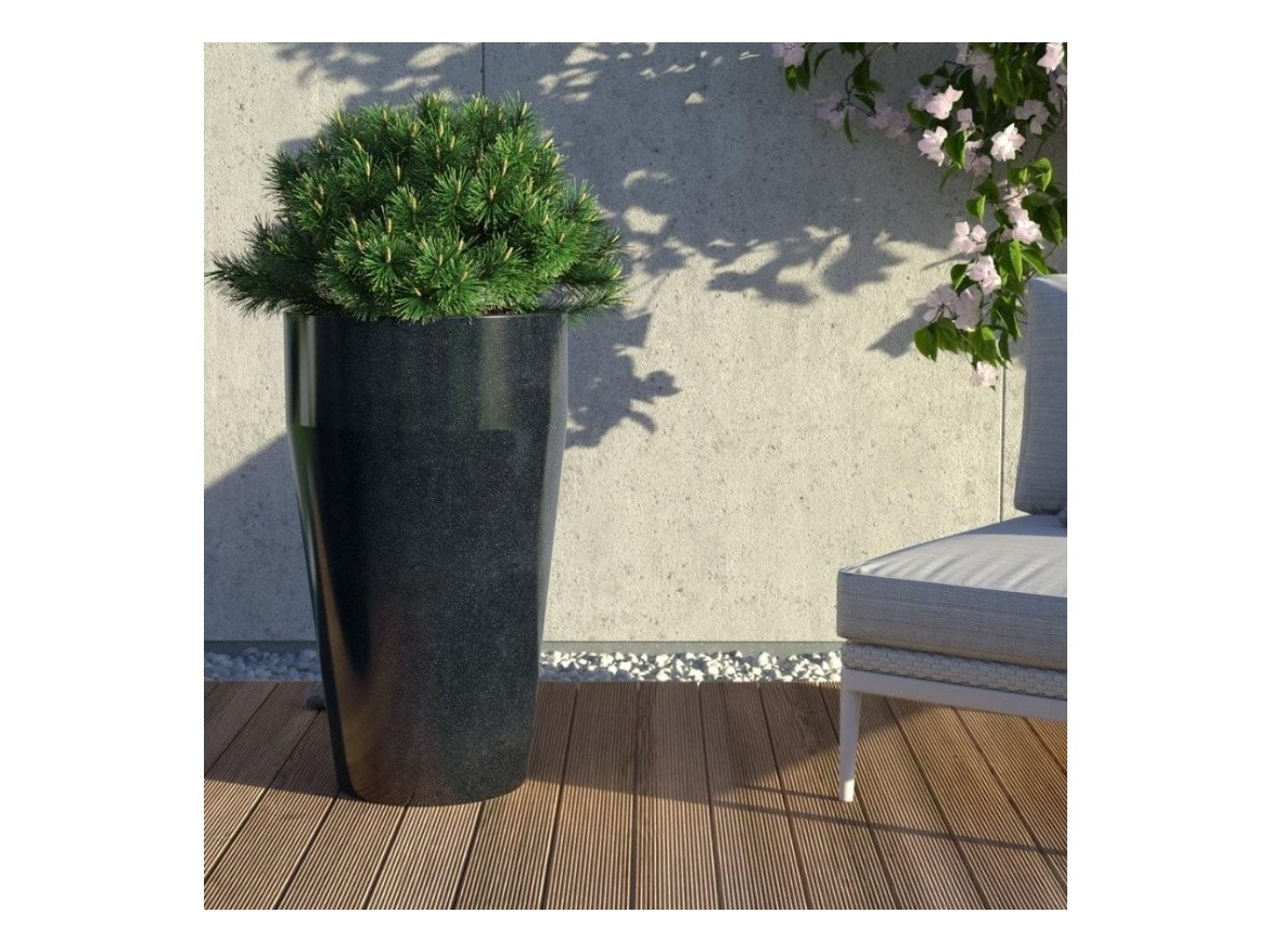 Granitové květináče Granisil granitový květináč MONTI vysoký 76 cm