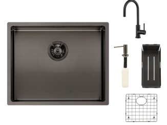 Příslušenství pro WC sedátka, záchodová prkna Schütte SLIM BLACK| Duroplast, Soft Close