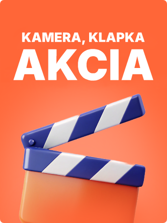 Kamera, klapka, akcia