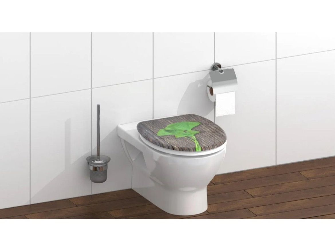 WC sedátka, záchodová prkna Schütte GINGKO und WOOD | Duroplast, Soft Close