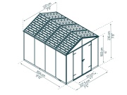 Zahradní domek Palram Canopia Rubicon