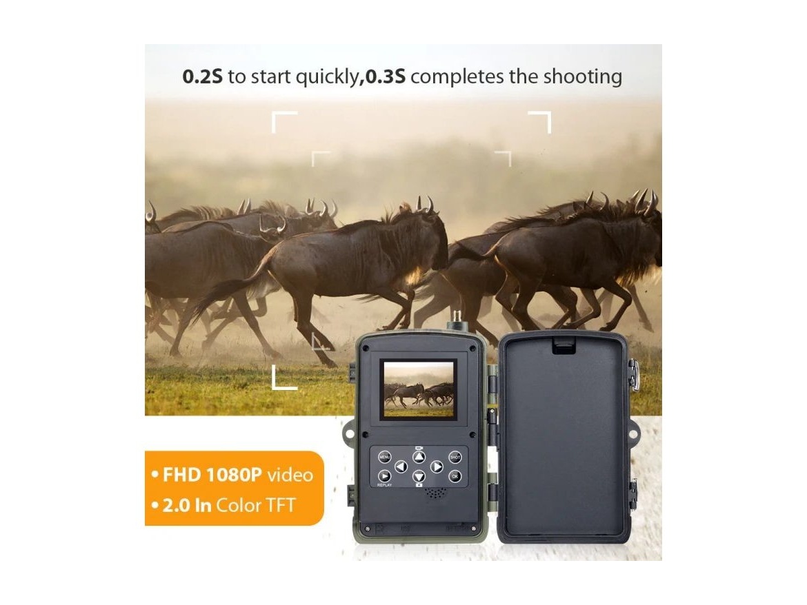 Scobax Fotopast - 16 MP - HC801 LTE 4G