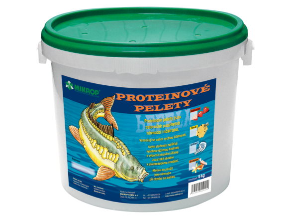 Scobax Proteinové pelety - med, kýbl 5 kg
