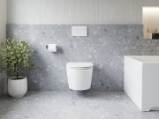 Ravak WC Flow RimOff set, závesné, biela