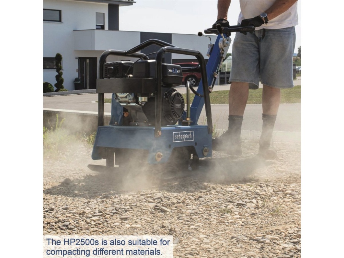 Obousměrná vibrační deska 125 kg Scheppach HP 2500 S