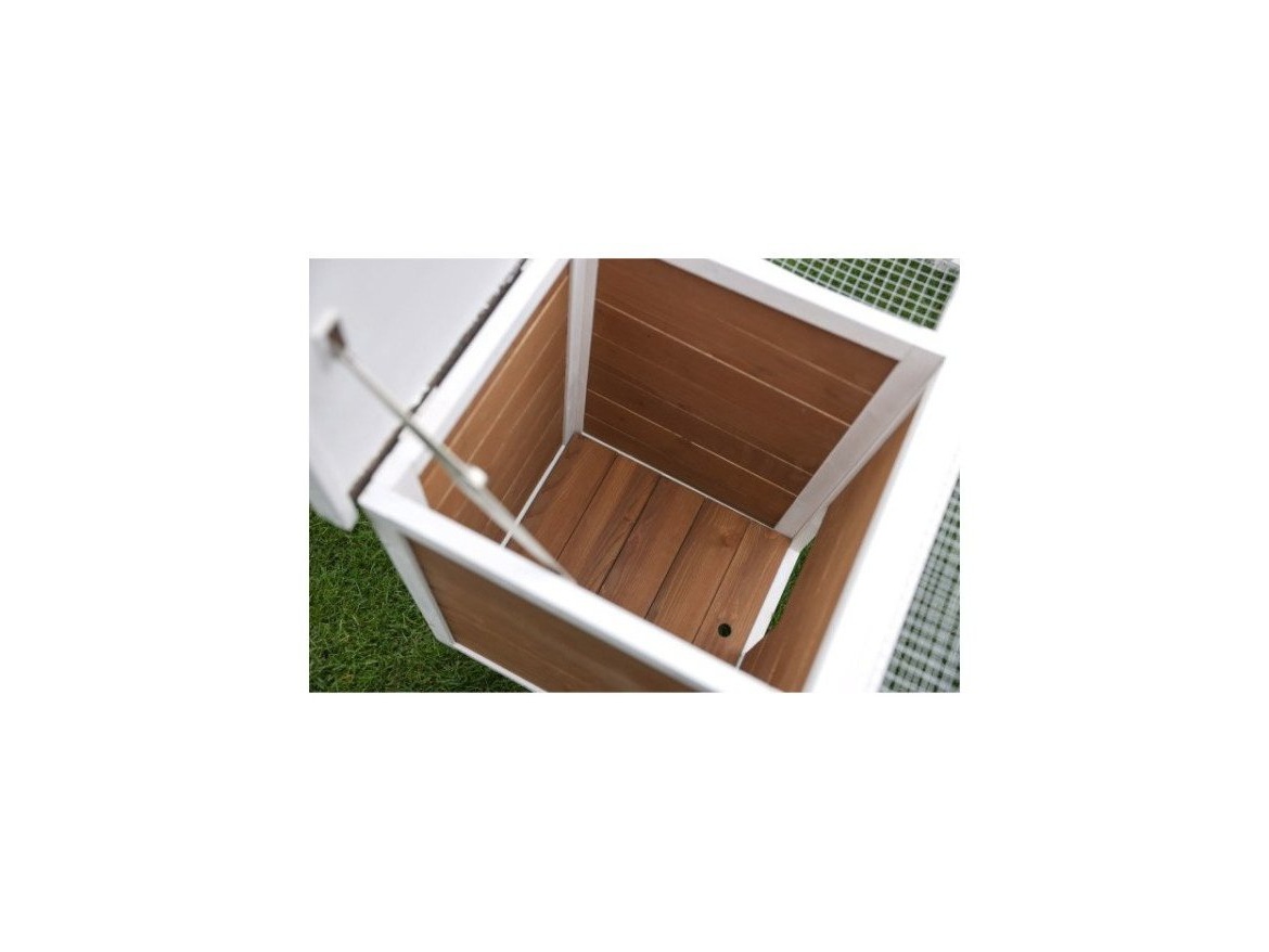 Scobax Výběh pro králíky, s domečkem, 132 x 102 x 59 cm