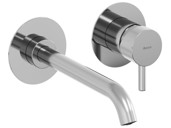 Ravak ES 019.60GLB.O1.RB07B Umyvadlová podomítková baterie bez tělesa, Gold Brushed